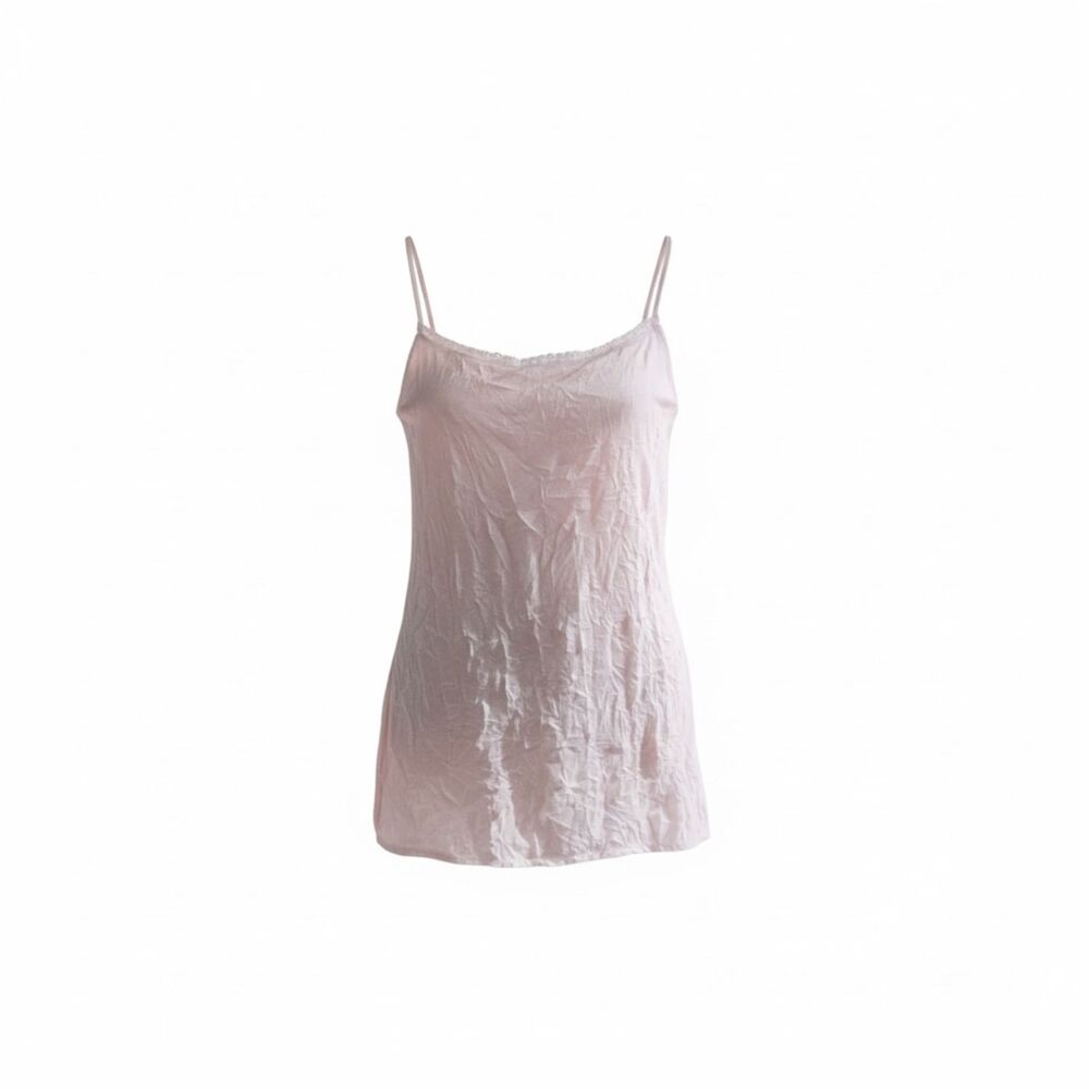 J. Jill lace trim camisole long length‎ textured baby pink Ballet Core